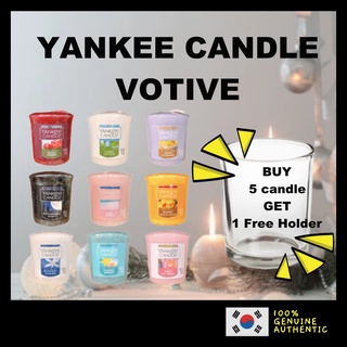 Yankee Candle Clean Cotton Votive Sampler Candle