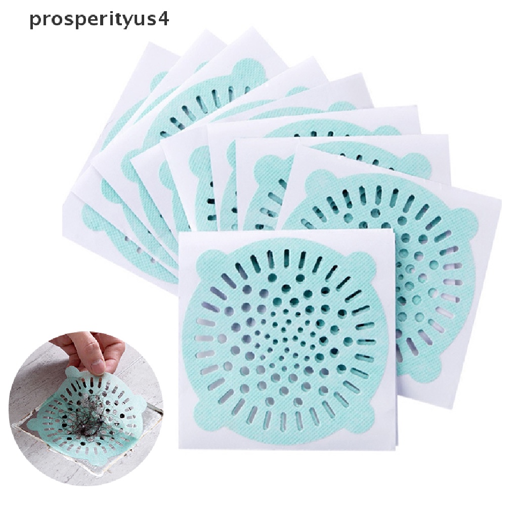 [prosperityus4] 30pcs Disposable Sink Filter Shower Drain Sticker Drain