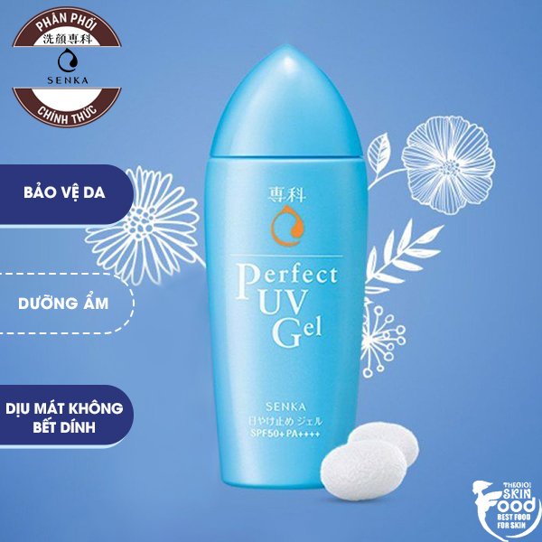 Senka Perfect UV Gel SPF 50+, PA+++ 80g | Shopee Singapore