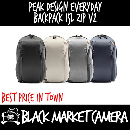 [BMC] Peak Design Everyday Backpack 15L Zip (Available in Black/Ash ...