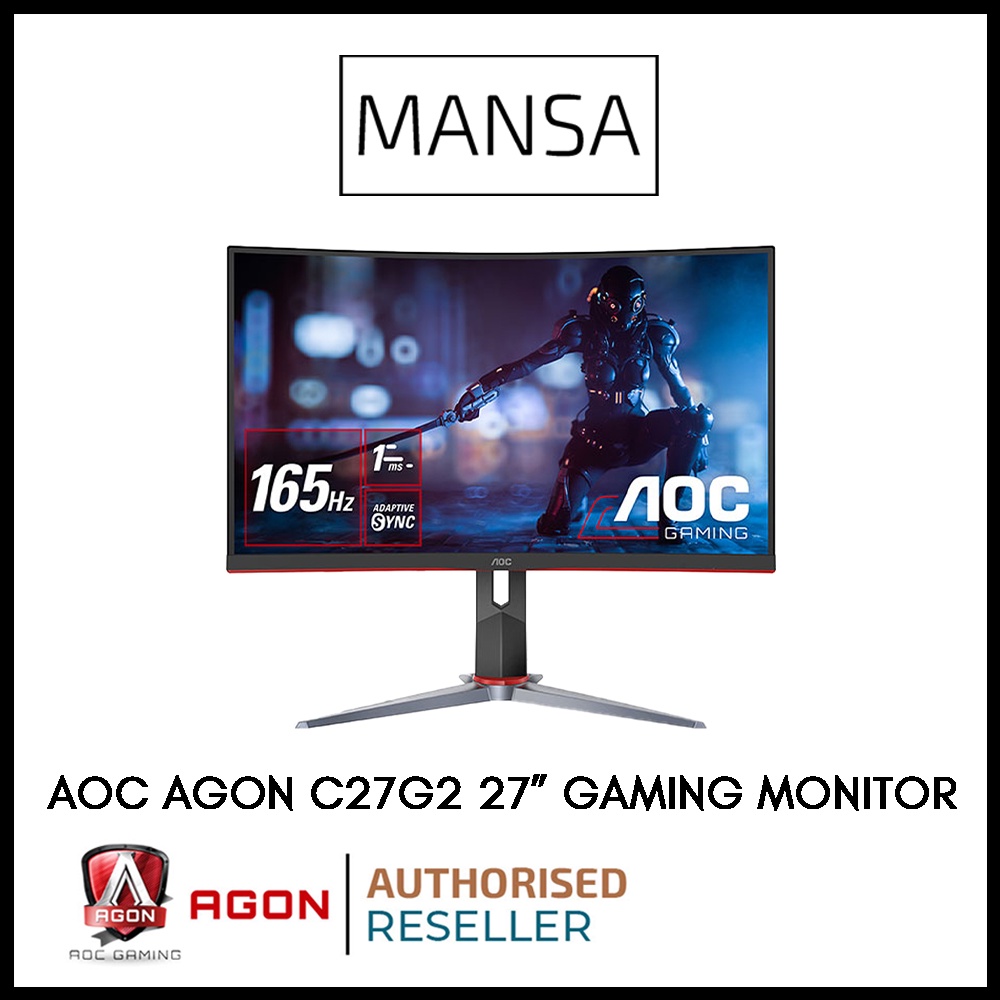 C27G2 27 Curved Gaming Monitor - AOC Monitor