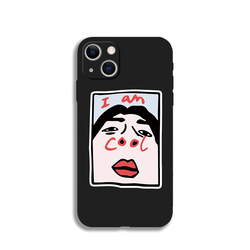 Man faced Pou | iPhone Case