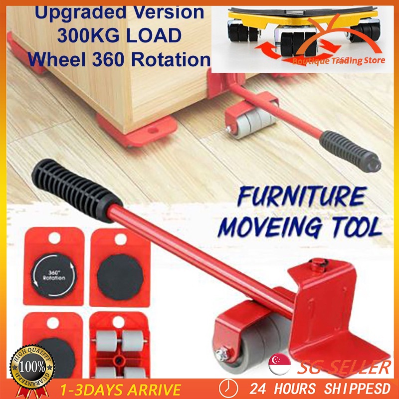 Portable Moving Tool Set Furniture Mover Tool Transport Lifter Heavy ...