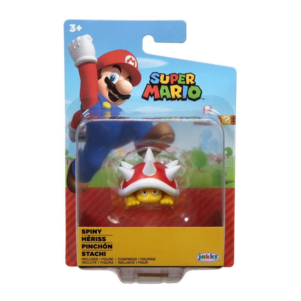 Nintendo Super Mario Basic 2.5-inch Figure with Simple Articulation ...