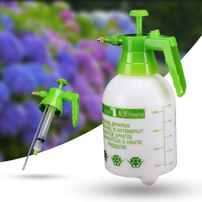 Athena 1pc New 2L Hand Sprayer Pressure Pump Spray Bottle Garden Plant  Watering Sprayer