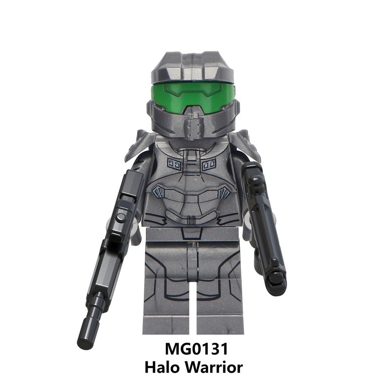 8pcs halo warrior minifigures compatible lego halo warrior sale