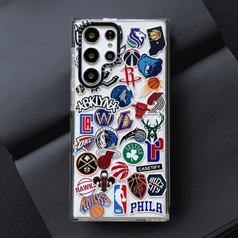 NBA CASETi Basketball Team Logo Casing For Samsung Galaxy S23 S21 S22