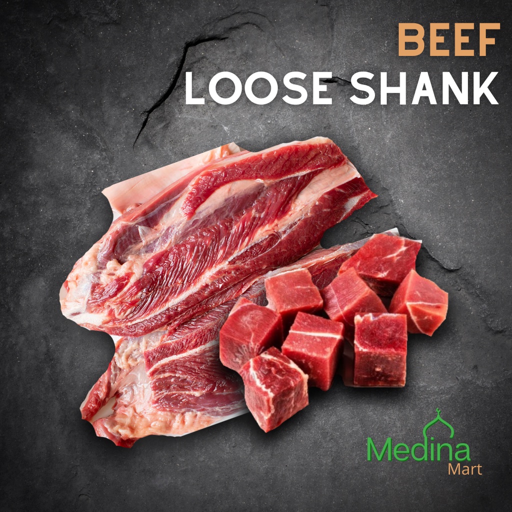 Halal Grassfed Beef Loose Shank (1Kg) | Shopee Singapore