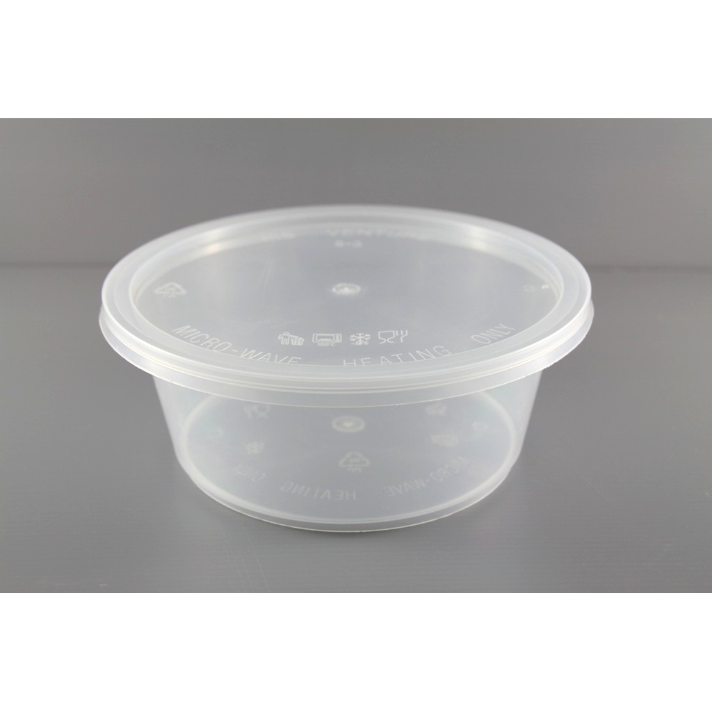 Food Packaging For MS Round Plastic Containers from 700ml - 3000ml ...