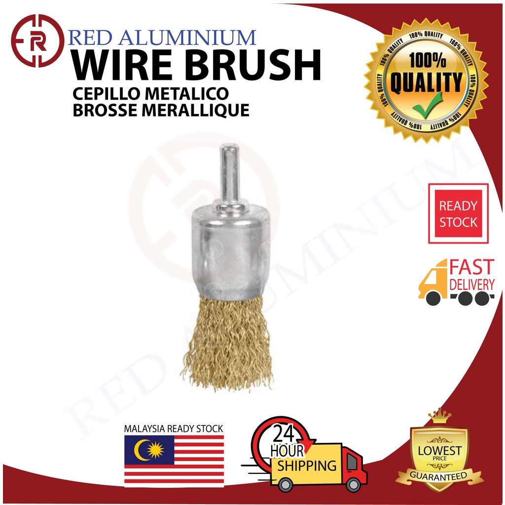 Juego De 16 Cepillos De Alambre Para Taladro - 6mm De Vástago, De 19 A 100mm, Para Quitar óxido Y Pintura