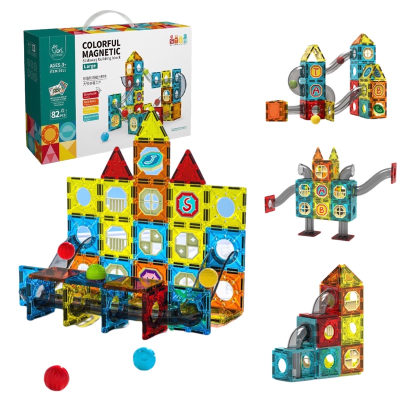 Kids 3D Tiles Building Blocks Educational Stacking Toys