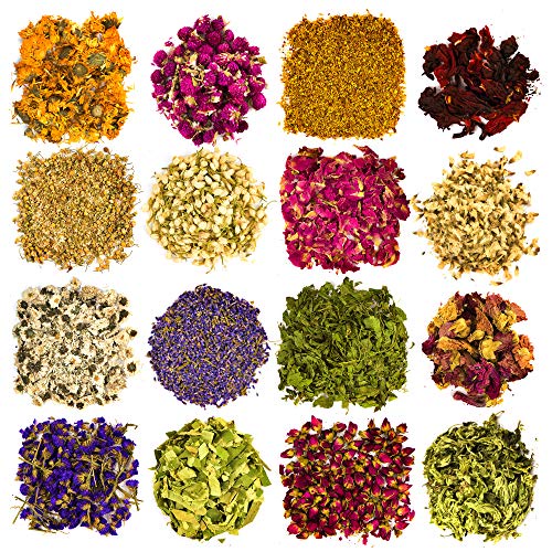 Mini Pack Dried Flower Tea 5gm / Flower Tea Herbs Tea Bag (Food Grade ...