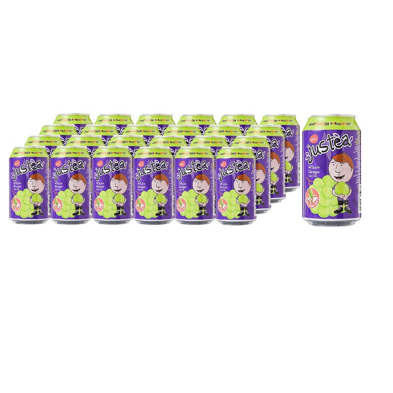 Justea Green Tea with White Grape 300ml 24's (Halal) Shopee Singapore