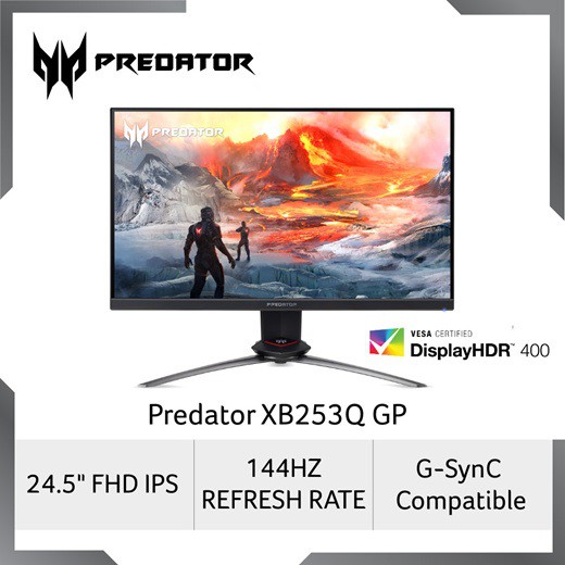 Acer Predator Xb253q 144hz Acer Predator XB253QGZBMIIPRZX Gaming