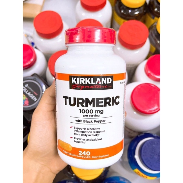 Kirkland Signature Turmeric essence tablets 240 tablets | Shopee Singapore