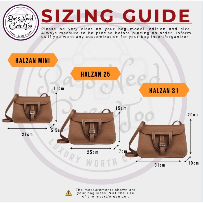 Hermes halzan sizes shop