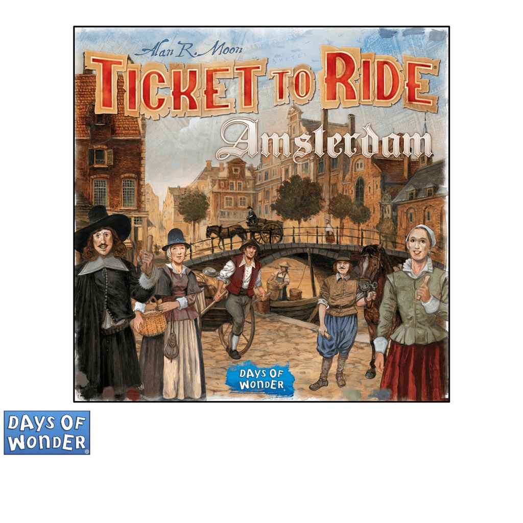 Ticket To Ride: Amsterdam | Shopee Singapore