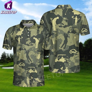 Classic Camo Casual Polo Shirt Camouflage Military Design T-Shirts  Short-Sleeved Shirt Summer Retro Oversized Polo-Shirts