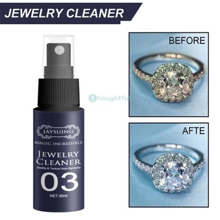 30ml AntiTarnish Jewelry Cleaner with Quick Shine for Silver Rings and