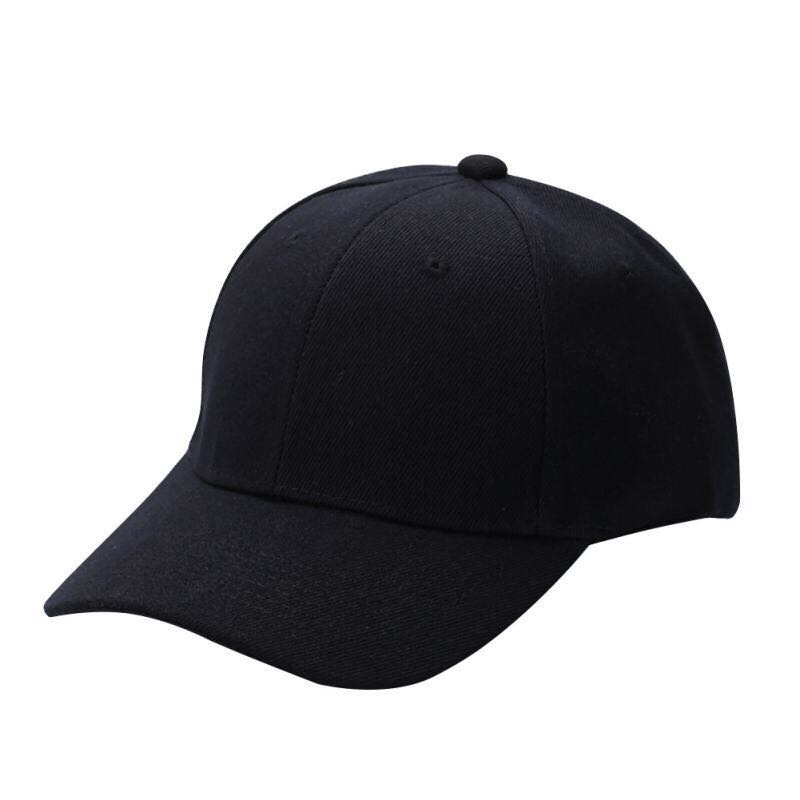 Caps 14 Colors Unisex Black Plain Baseball Cap Free Size Caps 