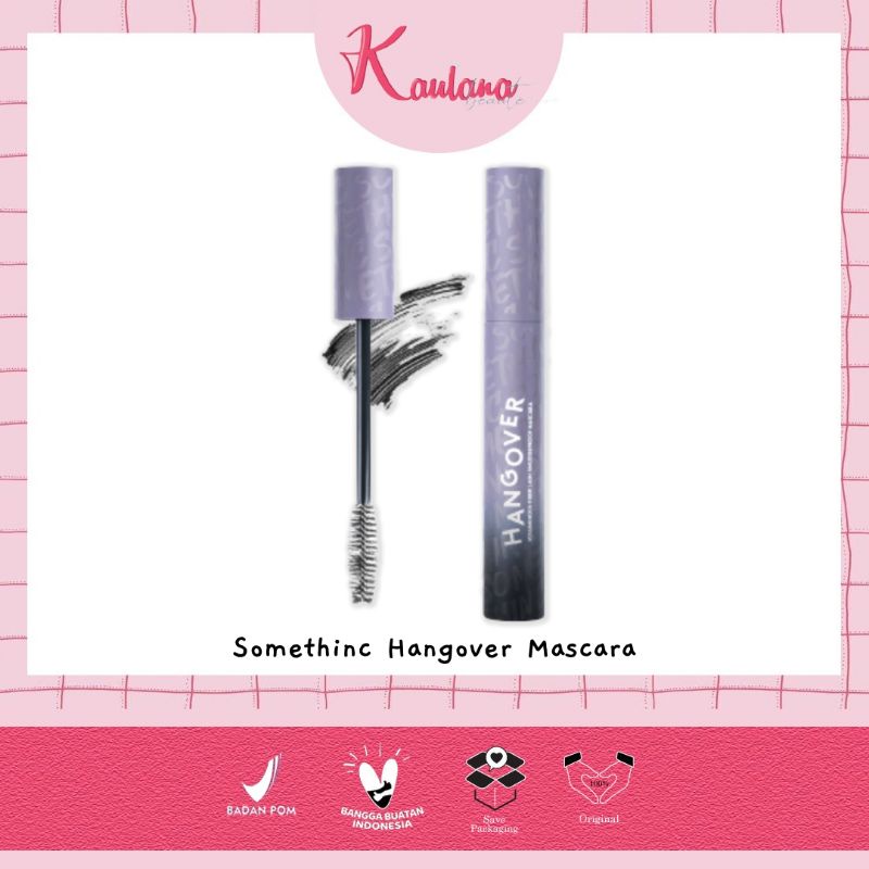 SOMETHINC Hangover Voluminous Fiber Lash Smudgeproof Mascara-Waterproof ...