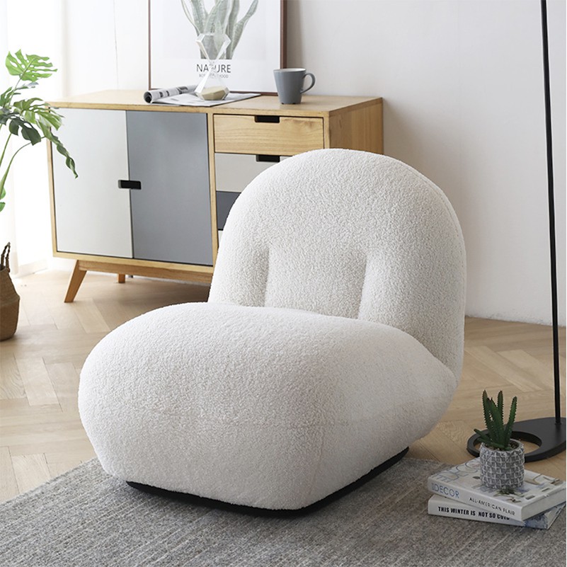 Cozy Cloud Sofa Soft Cashmere Material Chair Design Furniture White ...