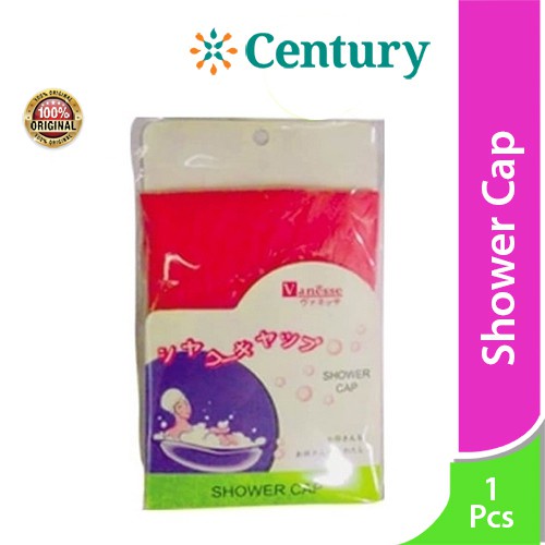 Vannese Shower Cap Pink (No. Art: 38029) / Keramas / Shampoo /Kepala