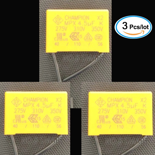 Special capacitor for smart switch Capacitor 4.5UF 3 Packs / lot (3