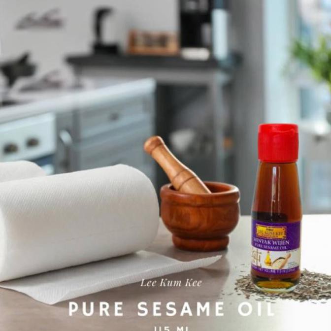 Lee Kum Kee Pure Sesame Oil 115 Ml Traditional Sesame Oil Shopee Singapore 4733