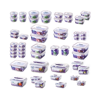 Food storage container with handle, Handy range, 2000 ml, made from glass  - Glasslock