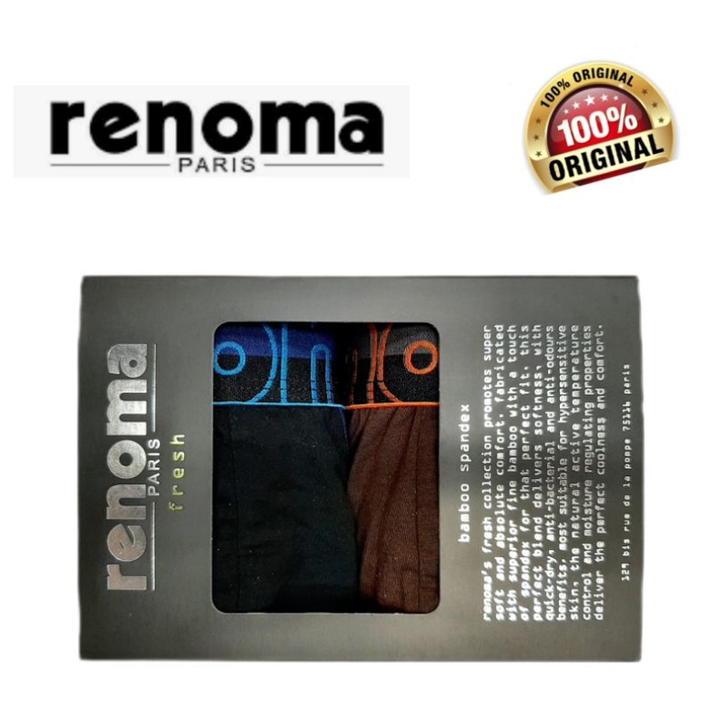 RENOMA MAN UNDERWEAR TRUNKS / SELUAR DALAM LELAKI / 95 BAMBOO / 5