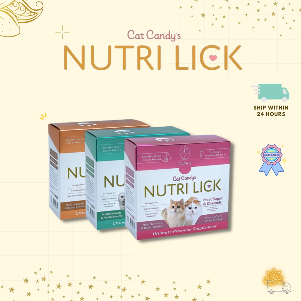 Furvit Nutri Lick Cat Candy's [Cat Nutritional Supplement] Johan and