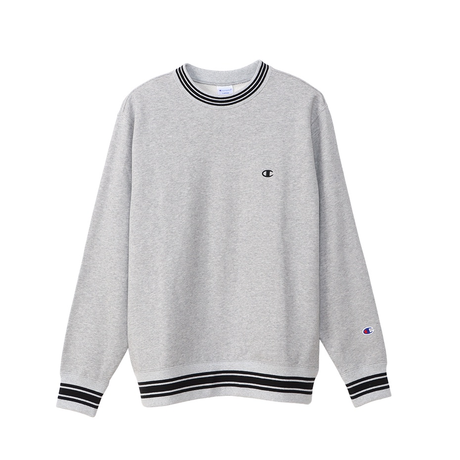 White crew sale neck sweatshirt champion