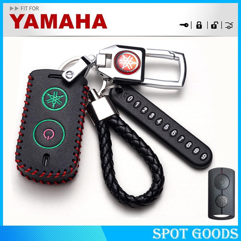 YAMAHA Nmax 2020 Xmax Aerox Keychain Luminous Leather Key Chain ...