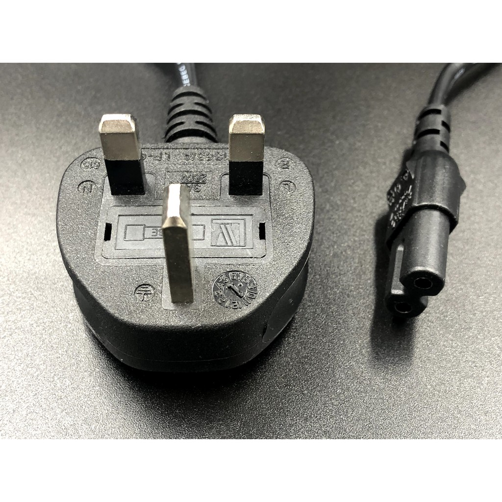 Sg Seller Power Cord 1.00M UKC7 Longwell Safety Mark 3pin Plug BS
