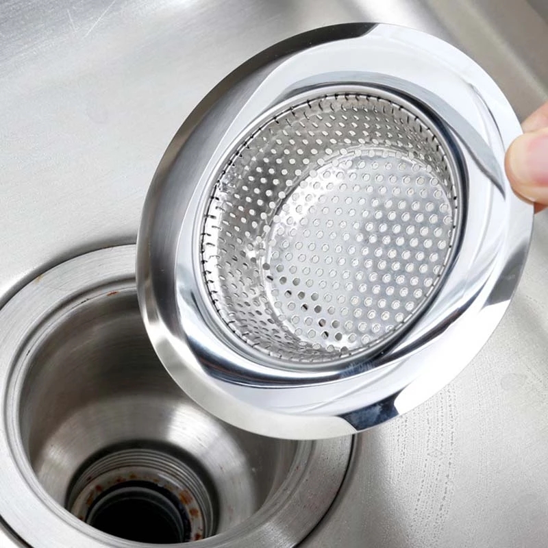 7cm/9cm/11.5cm Stainless Steel Bathtub Hair Catcher Stopper Shower