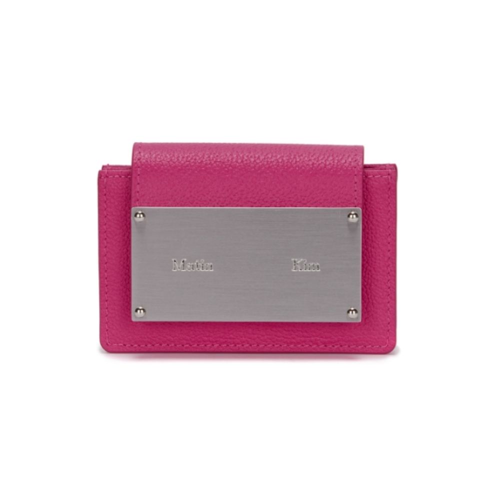 折りたたみ財布 [Matin Kims]QUILTING ACCORDION WALLET - PINK / SLIVER 関税☆送料込み】Martinkim ACCORDION WALLET ミニ財布 (Matin