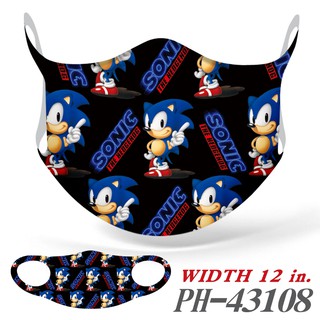 Sonic The Hedgehog Cartoon Mask, Jogo Circundante, Kawaii