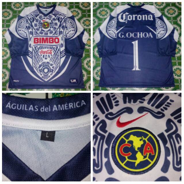 Bimbo Coca Cola Corona Aguilas Soccer Jersey Sz XL 