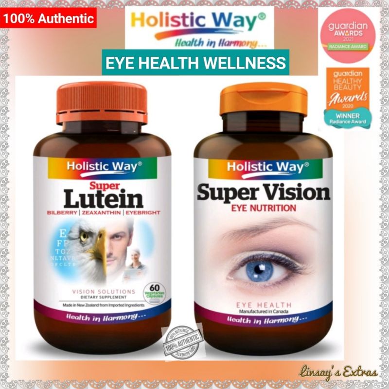 🔥⏰[TIME SALE ]★ Holistic Way★ Super Lutein /Vision 60/90 Caps