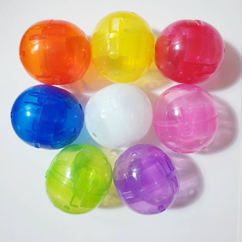 Empty Gashapon Assorted Colors Small Ball Japanese Work | Shopee Singapore