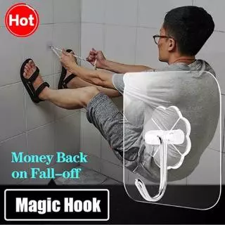transparent adhesive hook - Prices and Deals - Apr 2024