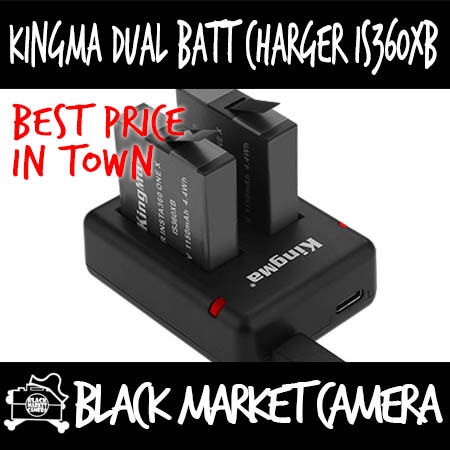 BMC] KingMa IS360XB Dual Battery/Charger Kit BM054IS360XB-2B (For