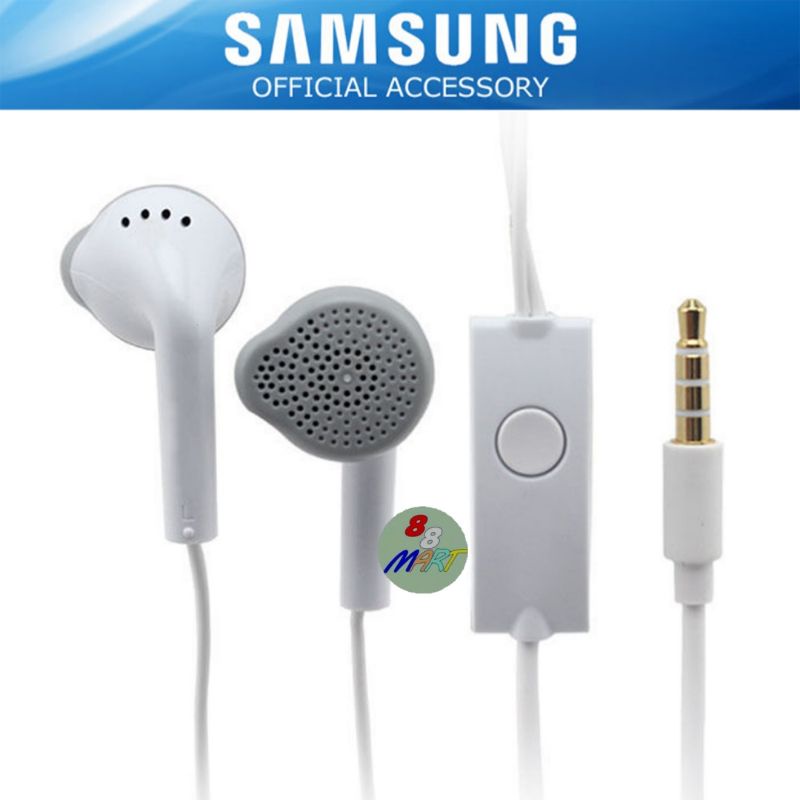 Handsfree Earphone Headset Samsung A22/M12/M62 Audio Jack 3.5mm