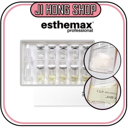 Sérum Raffermissant ESTHEPRO Chitossil Thread Lifting - 10 Ampoules 4ml, Soin Anti-âge Coréen