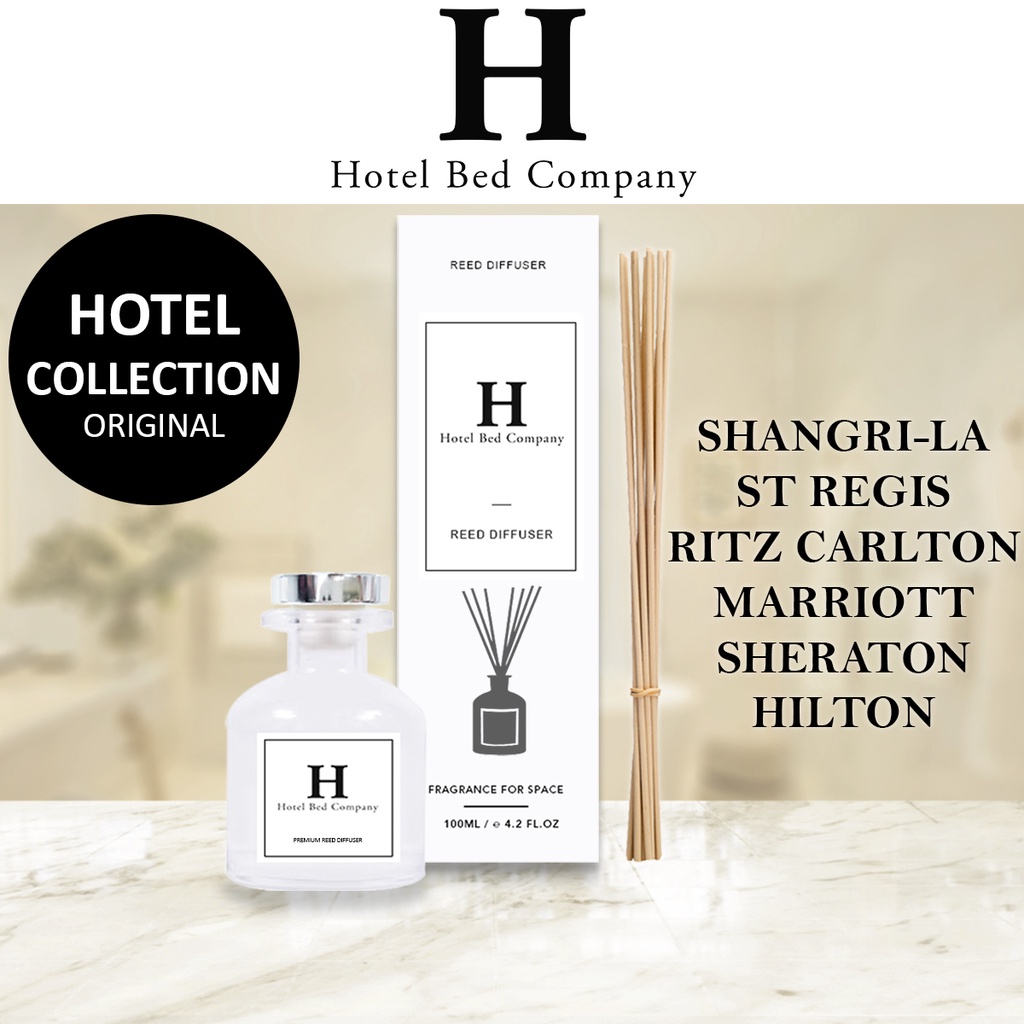 Luxury HOTEL Collection REED DIFFUSER, 100ml. Aromatherapy Diffuser, Home Fragrance, Essential
