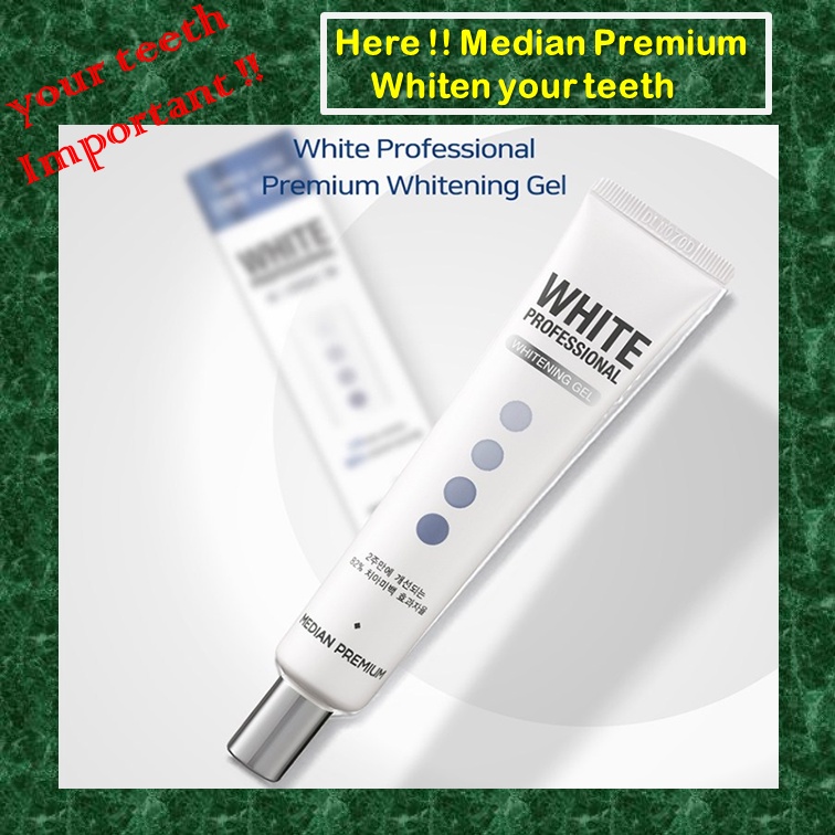 [Korea] Median White Professional Premium gel tooth whitening gel 50g