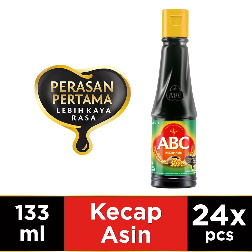 ABC Kecap Asin 133 ml - Multipack 24 pcs