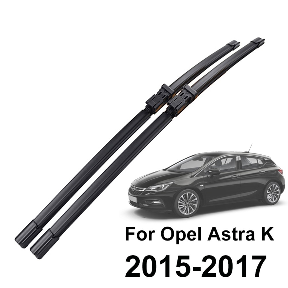 2Pcs Front Windshield Windscreen Wiper Blades Set For Vauxhall Opel Astra K 2015 2016 2017