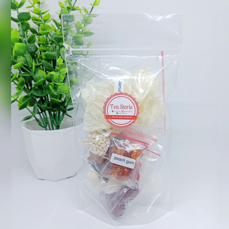 Peach Gum Dessert Package Tasting Package For 12 Servings Shopee